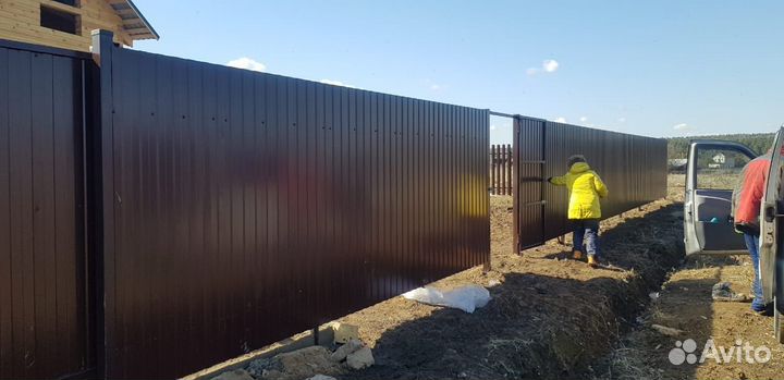 Забор за 72 часа