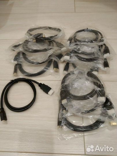 Кабеля разные hdmi, AUX RCA, Jack и др