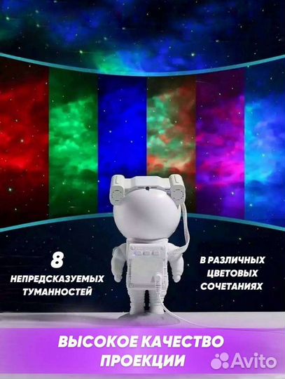 Проектор звездного неба космонавт