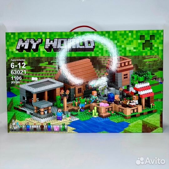 Конструктор My World 63021 «Деревня Лайт»