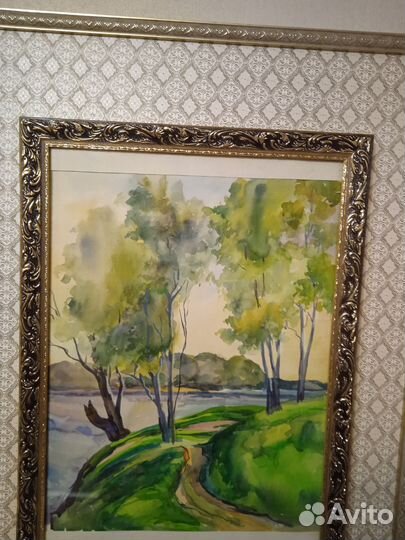 Картина акварель