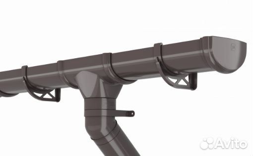 Тн, Оптима, муфта трубы, темно-коричневый