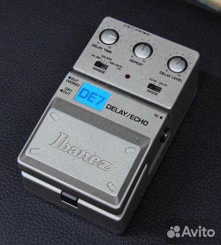 Гитарная педаль эффектов Ibanez DE-7 delay/echo