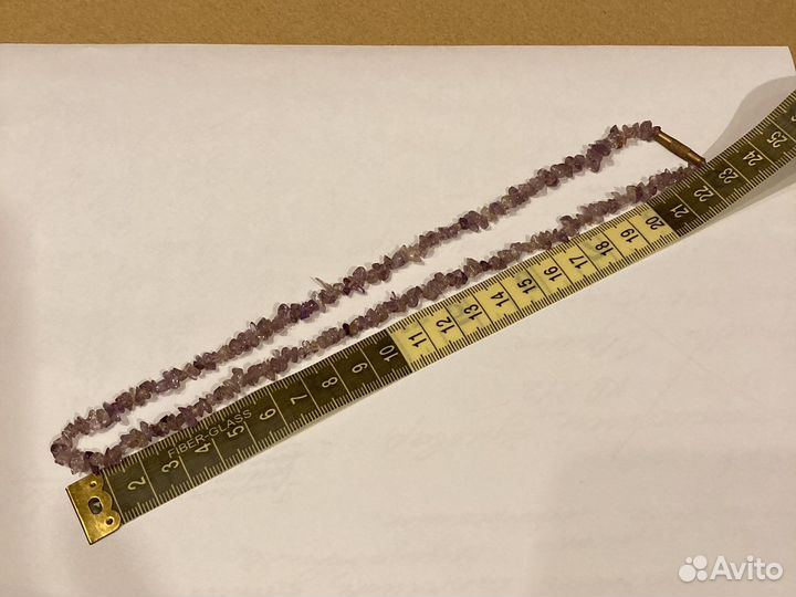 Бусы из натурального камня