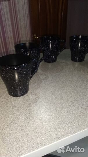 Набор кружек. Новые 6 штук. 250 мл