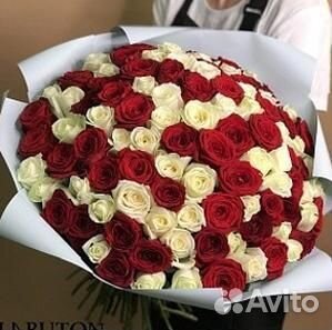 Букет 101 роза Опт от 15 штук