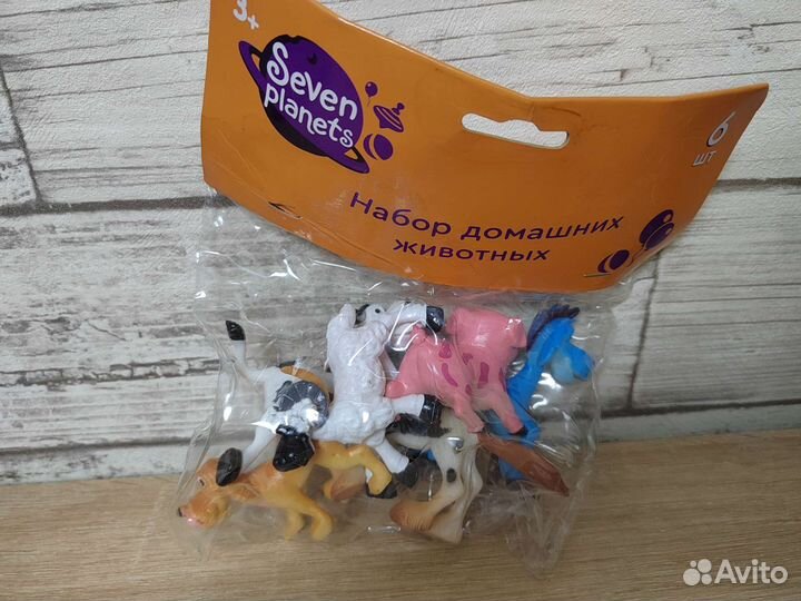 Набор фигурок домашних животных