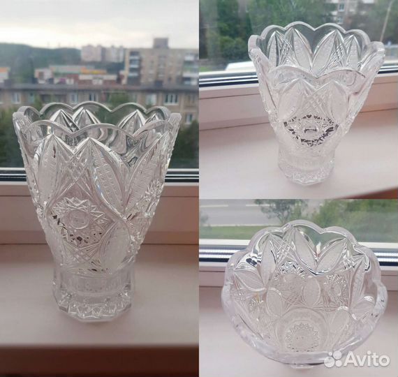 Ваза хрустальная СССР