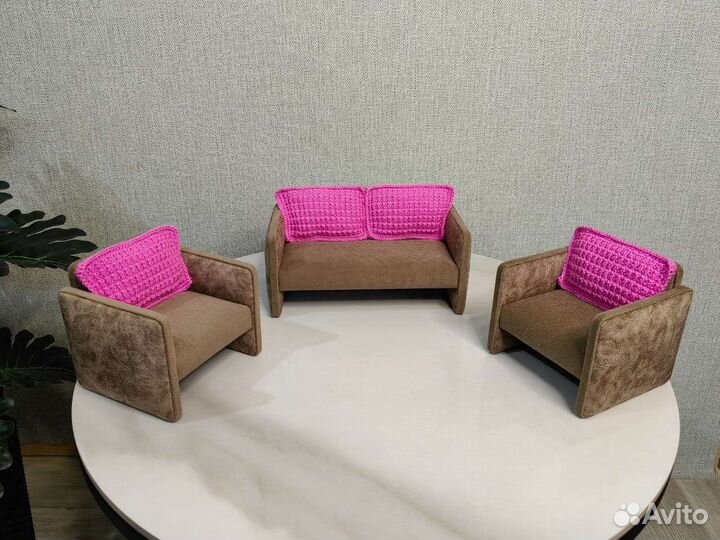 Мягкая мебель для кукол