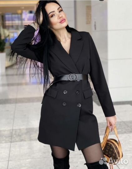 Классическое платье пиджак