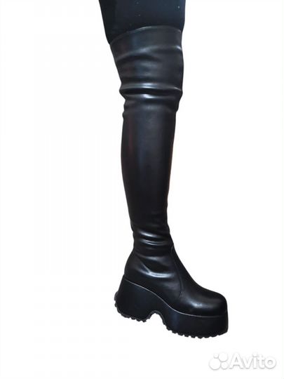 Сапоги женские ботфорты 39