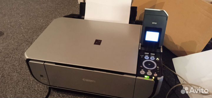 Цветной принтер canon pixma inkjet mp520