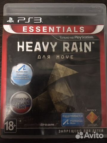 Игра для playstation ps3 Heavy Rain