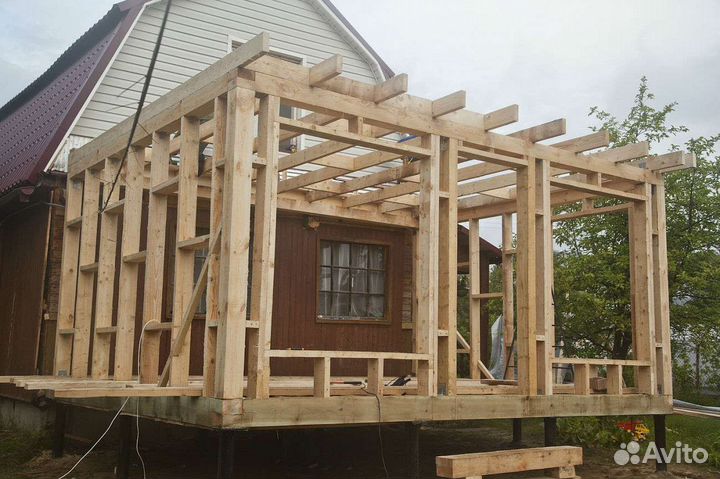 Веранда пристройка терраса