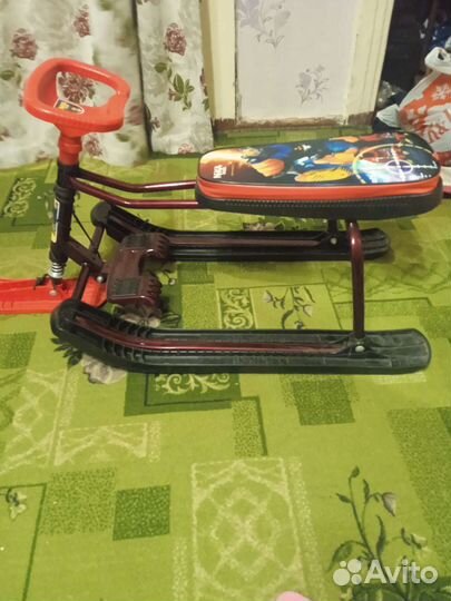 Детский снегокат бу