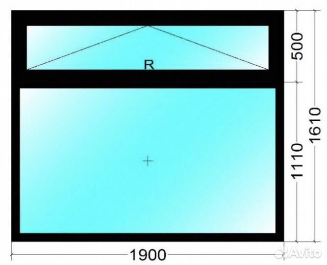 Окна пластиковые панорамные бу
