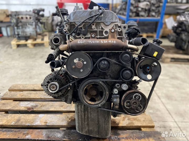 Двигатель 664950 для ssang yong Kyron 2.0 л. 141 лс Евро 3 проверен