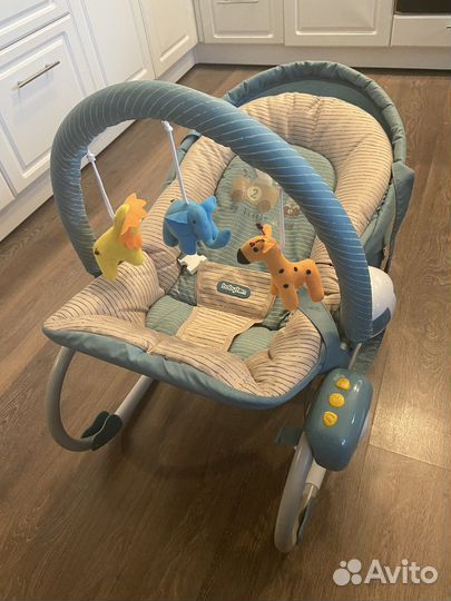 Шезлонг детский babyton