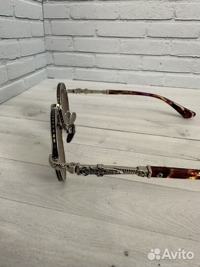 Очки круглые Chrome Hearts