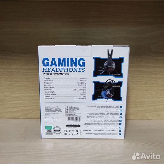 Hoco W105 стерео-гарнитура игровая