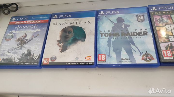 Диски на ps4