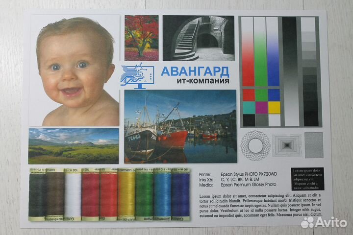 Принтер формат А3 Canon IX6540 (заправлен)