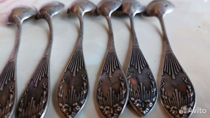 Ложки серебро 84 пр