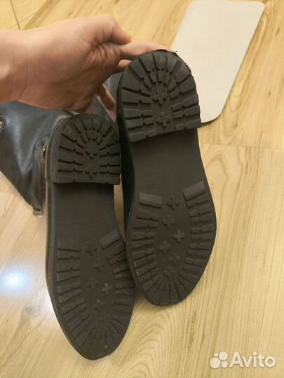 Сапоги baldinini кожаные резиновые 39