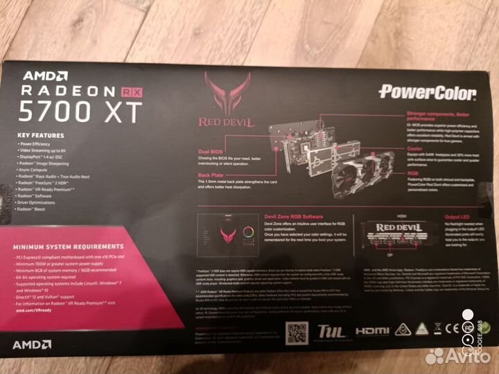 Amd radeon rx 5700 xt Red Devil