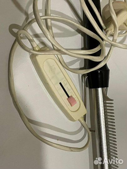 Плойка для волос советская,с расчёсткой