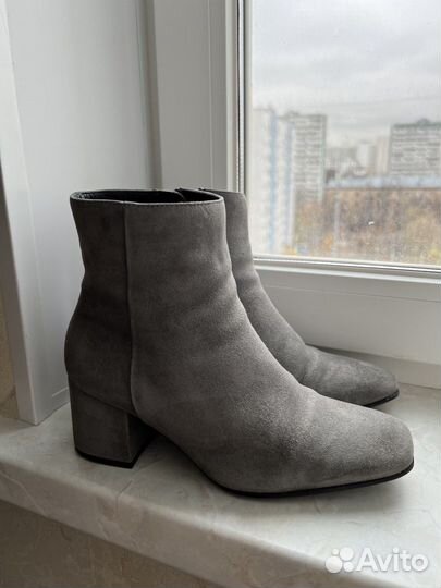 Ботильоны серые Hogl 36 р