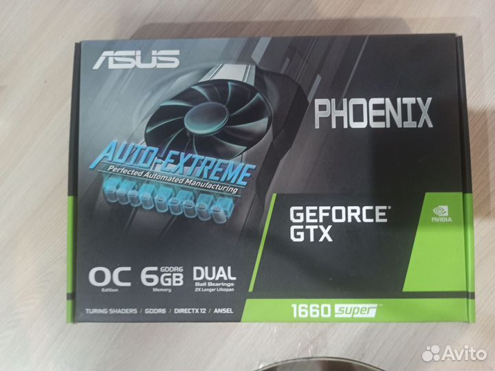 Видеокарта gtx 1660 super неисправная