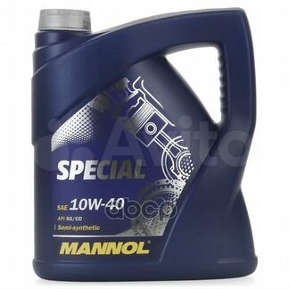 Масло моторное special 10w40 (4л) mannol