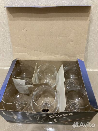 Фужеры бокалы Богемия