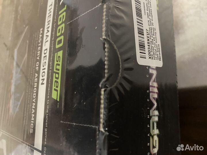Новая MSI GeForce GTX 1660 super Gaming X