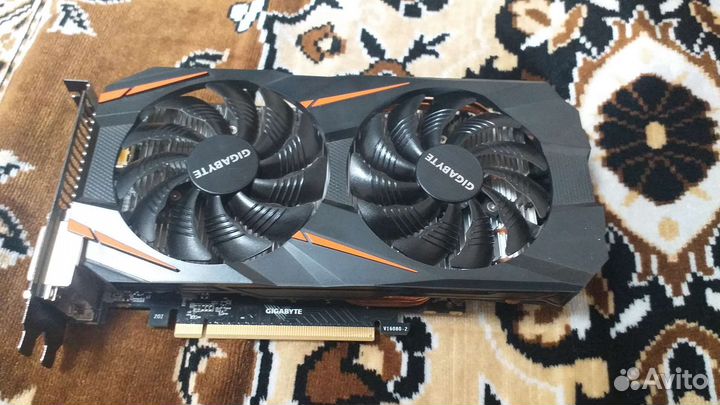 Видеокарта gtx 1060 6gb Gigabite