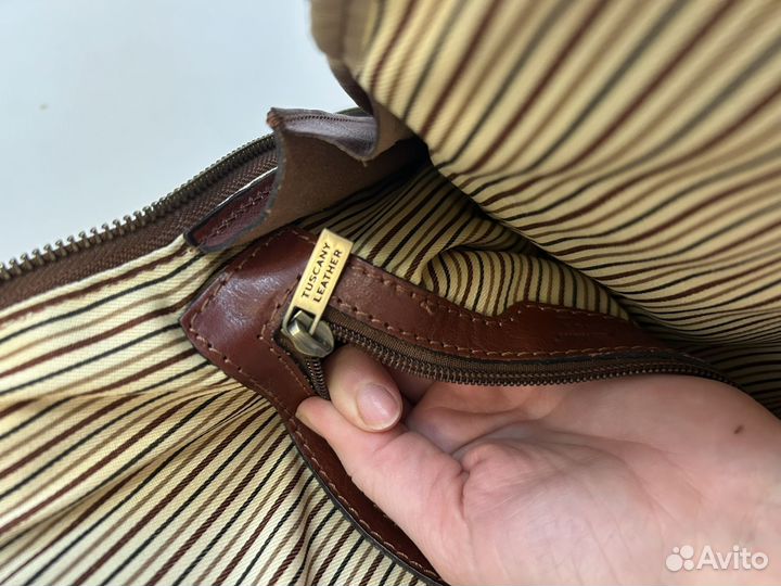 Рукзак кожаный tuscany leather