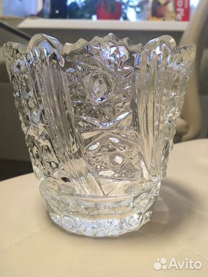 Вазочка хрусталь