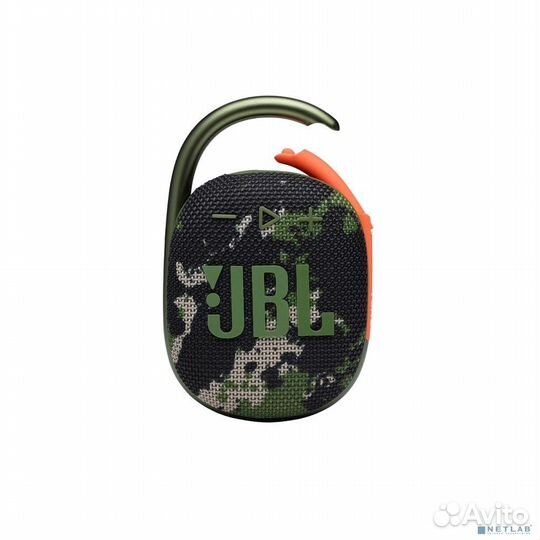 Колонка порт. JBL Clip 4 камуфляж 5W 1.0 BT 15м 50