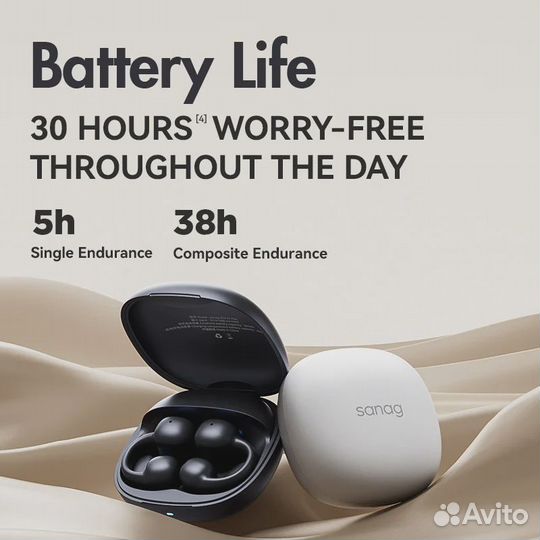 Новые беспроводные TWS наушники sanag Z53 Pro