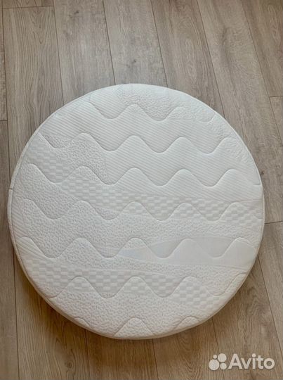 Круглый матрас в детскую кроватку