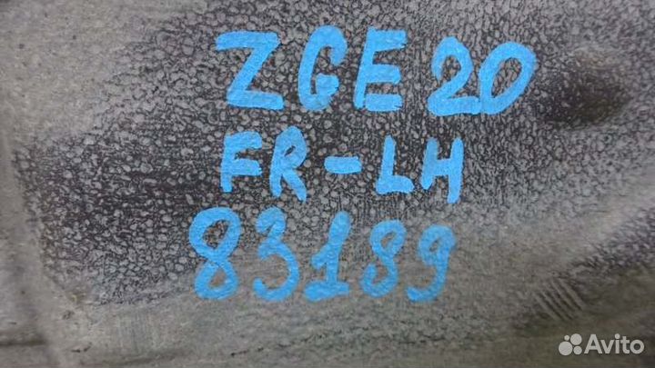 Защита двигателя левая Toyota Wish ZGE20 2ZR-FAE