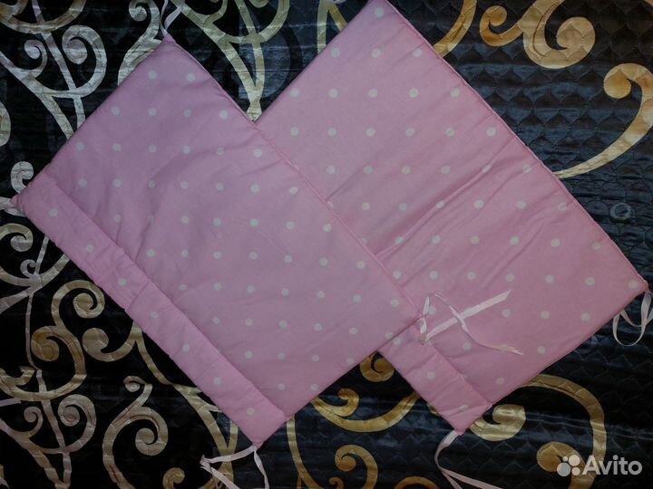 Бортики и балдахин в кроватку