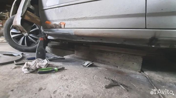 Кузовной порог Fiat Punto III Punto Evo