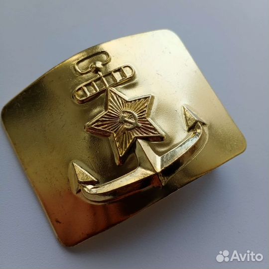 Латунные Пряжки Бляхи с якорями солдатского ремня