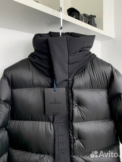 Куртка зимняя мужская черная Moncler