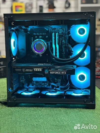 Мощный игровой компьютер Ryzen 5600X + RTX 3060 ti