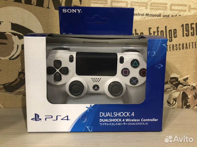 Новый Белый Dualshock 4