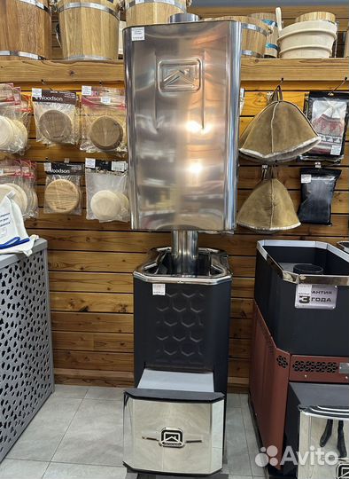 Печь для бани Сахара 16 лк с баком 45л