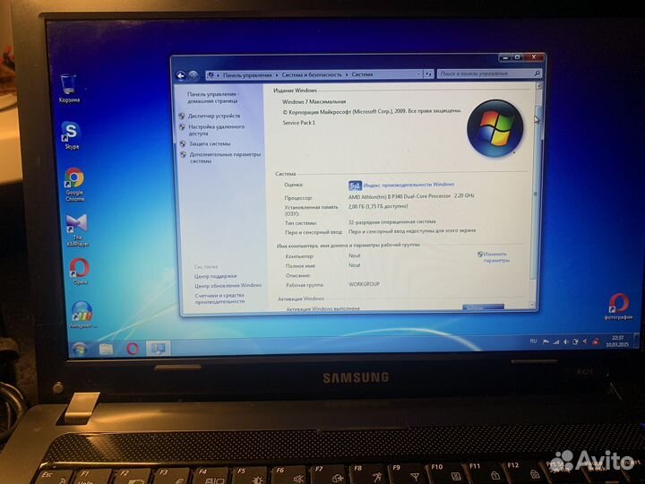 Ноутбук Samsung NP-R425D-EXP NP-R425-JU02RU